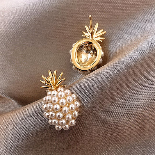 Perle Pineapple Øredobber