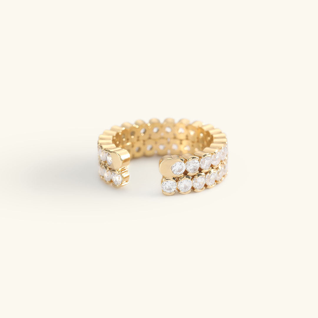 Cassandra Studded Gull Ring