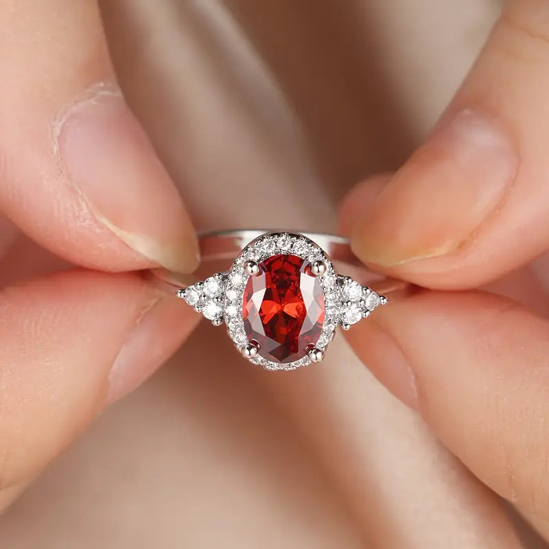 Kirelle Emberlain Ring | Hvitt Gull