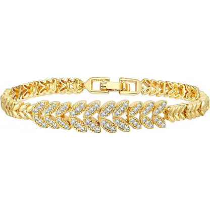 Everleaf Tennisarmbånd | Gull