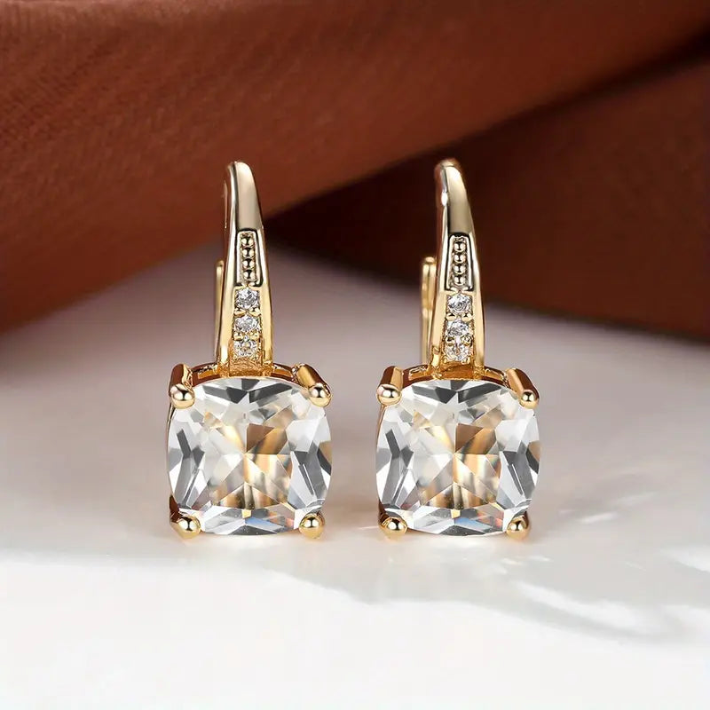 Mystic Safir Sten Hoopringer | Gull