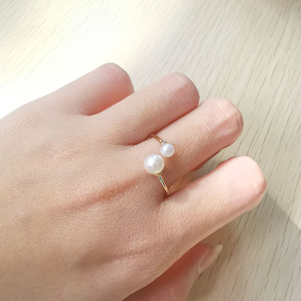 Sophisticated Freshwater Perle Ring