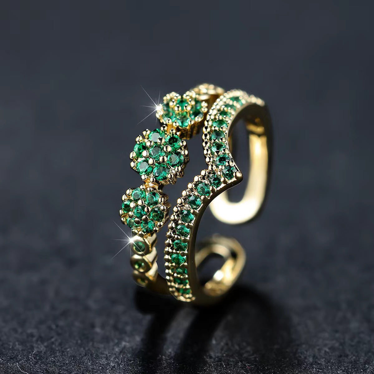 Nerisse Valgarde Ring | Gull