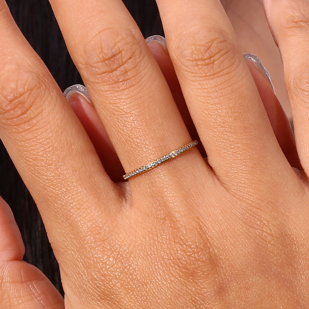 Zarra Paved Gull Ring