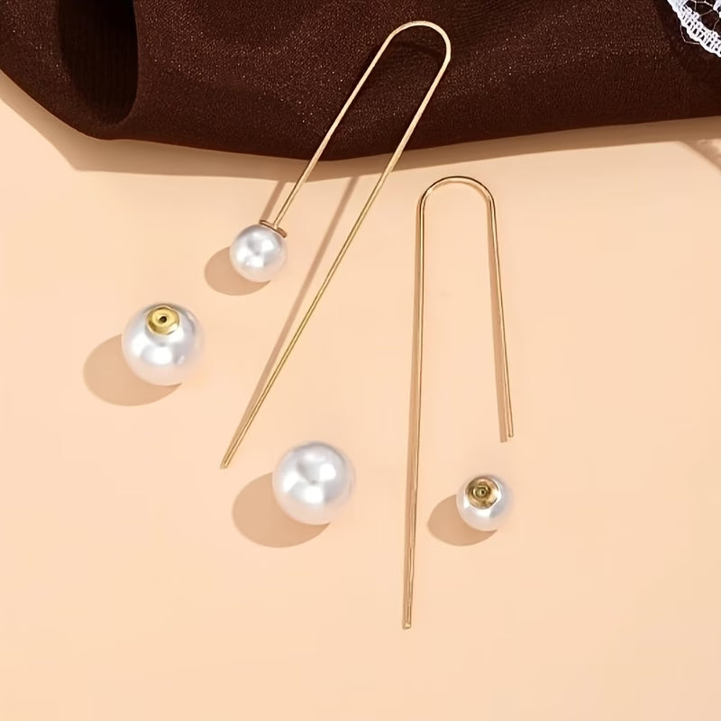 Radiant Perle Statement Øredobber